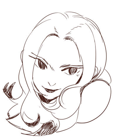 Faye Sketch by eastaldenardtradingcompany