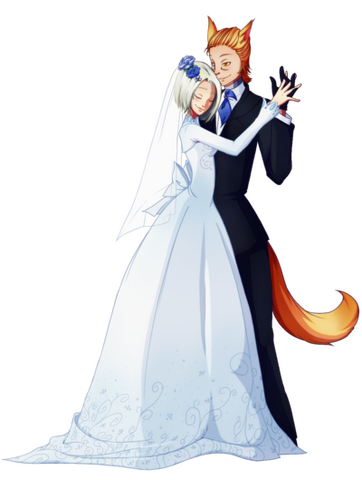 Faye and Val Wedding by Fai/Kaworu