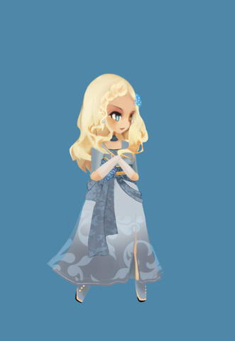 Faye Solid Background by Lua-Born from Elyn