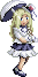 Pokemon Champion Faye Sprite by Miragedriver