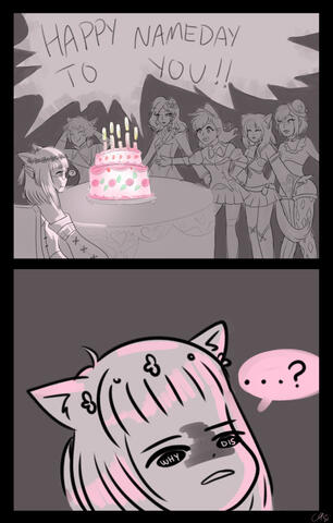 Nystus Nameday by Gekijirou