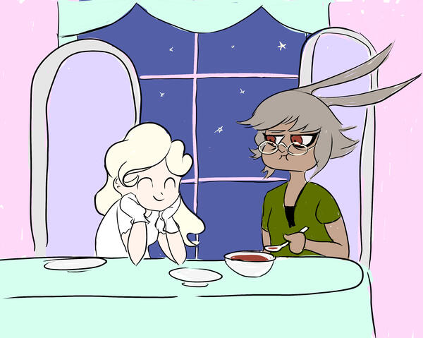 Punishment Dinner by Strega Strelitzia