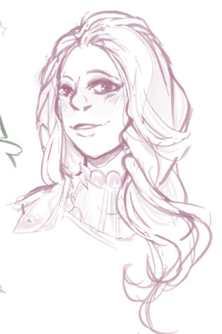 Faye Sketch by Kouneli