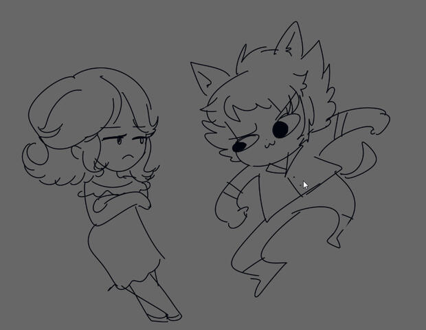 Faye & Notu by Gekijirou