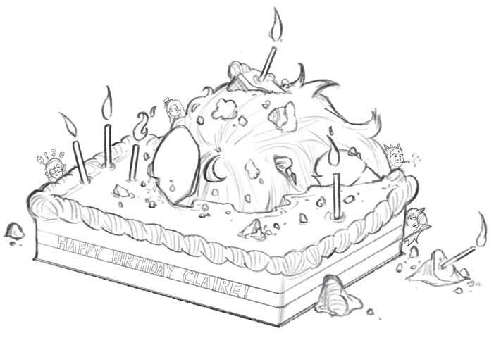 Claire's Birthday by Pixeus