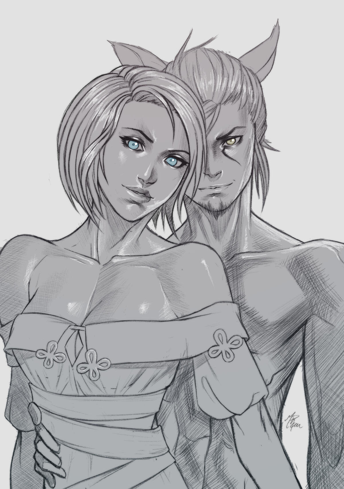 Faye and Val by Ryu62