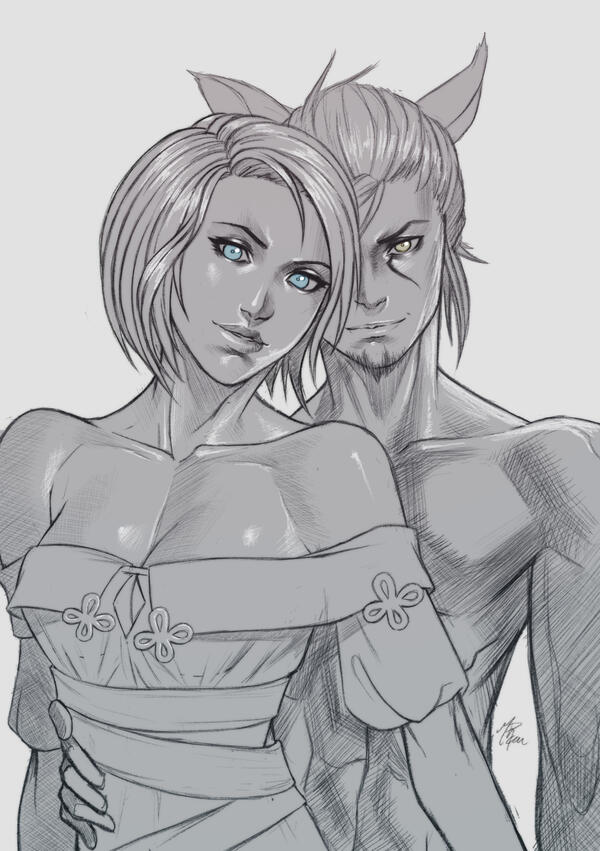 Faye and Val by Ryu62